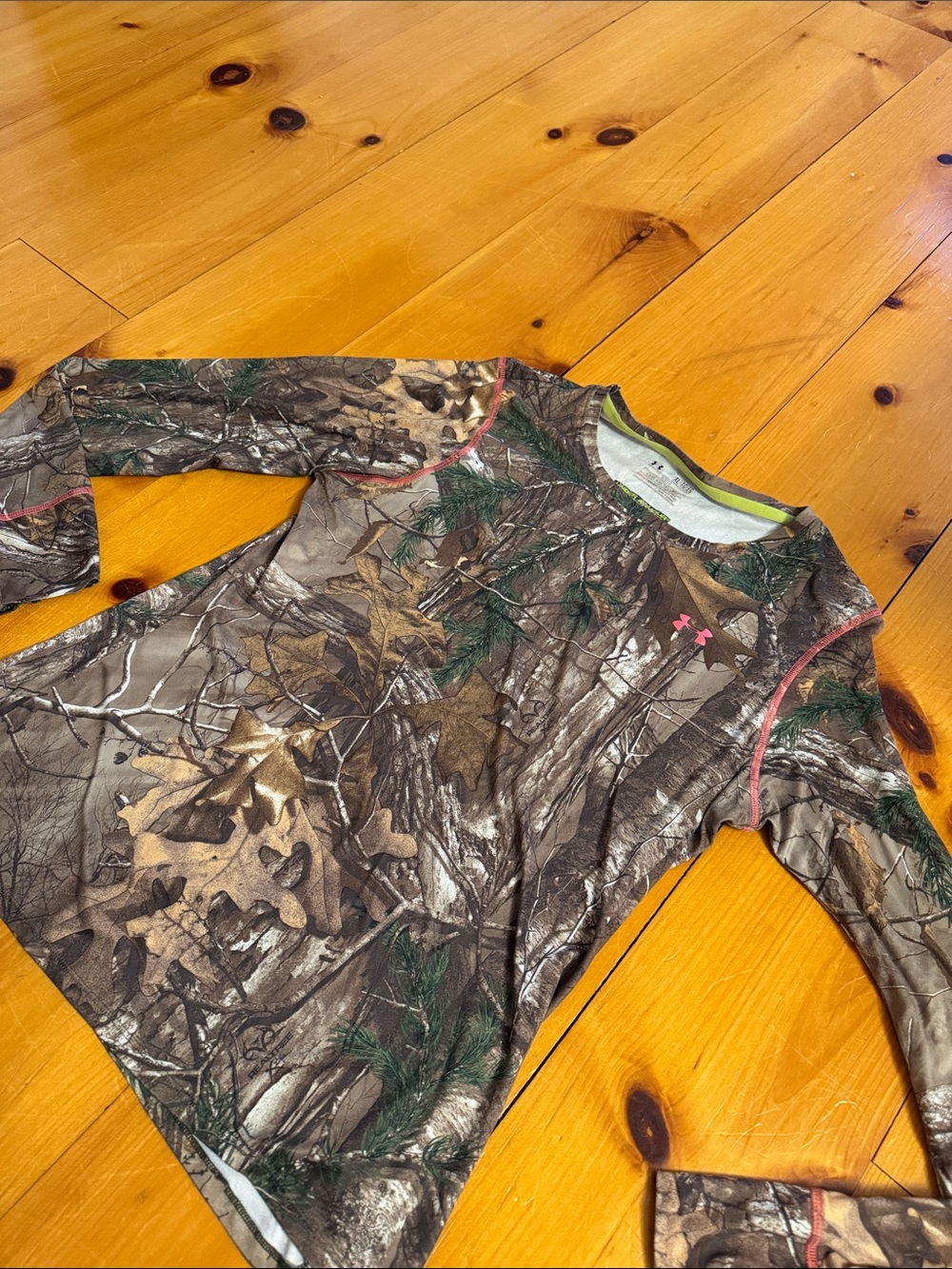 Under Armour Real Tree Camo Longsleeve Shirt - Picture 4 of 5